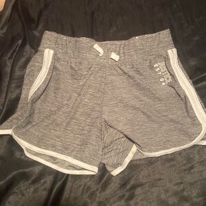 grey justice shorts